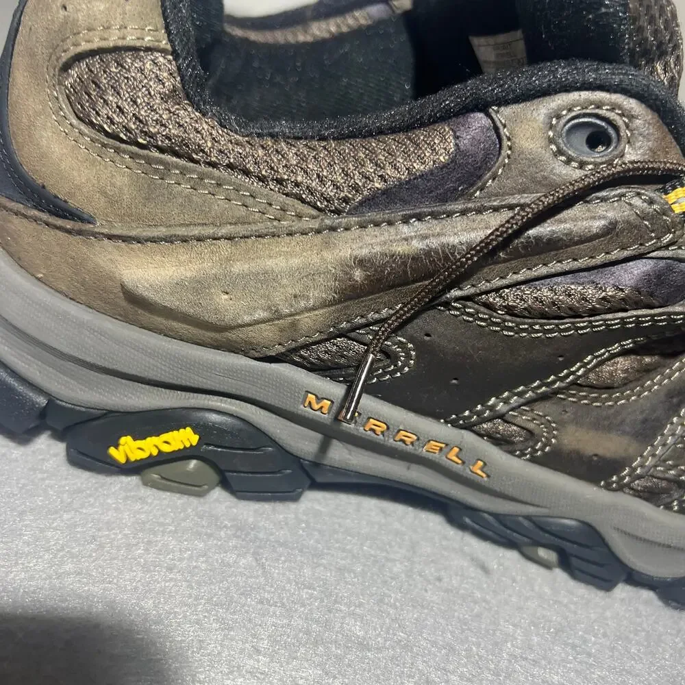 Merrell Moab 3 Walnut Men’s 12 Wide Vibram Hiking Shoes